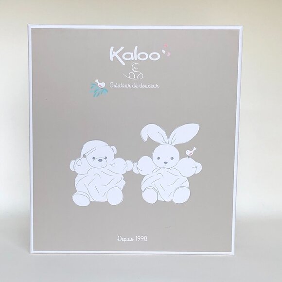 Kaloo Brand New Ocean Blue Rabbit Doudou /Lovey/Security blanket for Baby 0+ - Picture 6 of 9